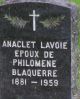 LAVOIE Anaclet (P1069)