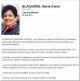 BLAQUIÈRE Marie Claire